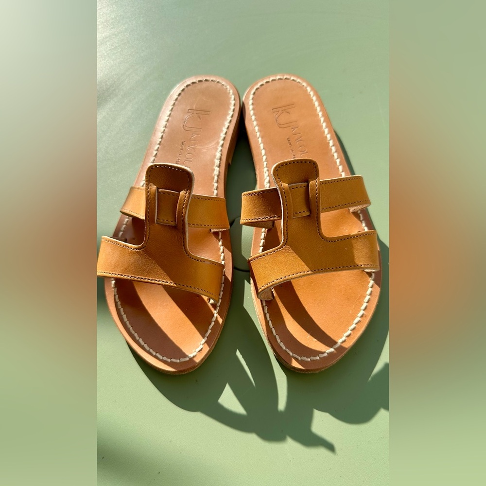 K Jacques slide sandals sz 36